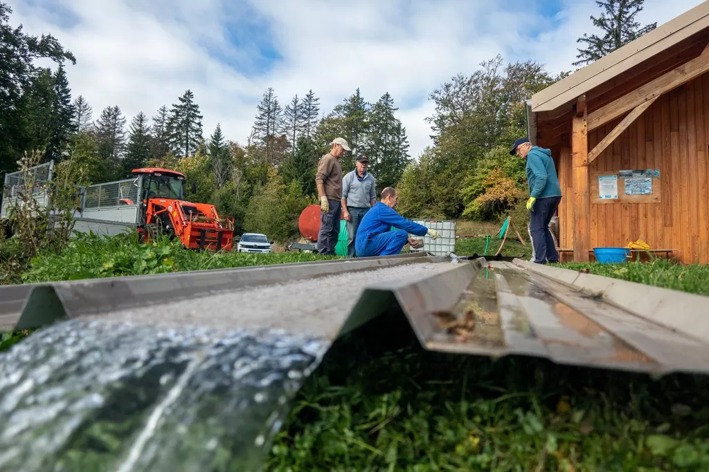 Week-end travaux à La Conay
